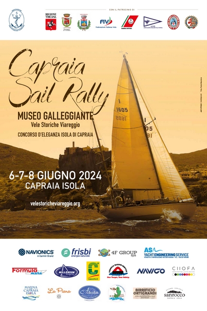 Locandina Capraia Sail Rally 2024