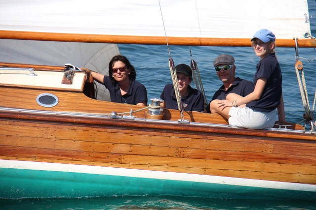 Famiglia in regata Foto Maccione