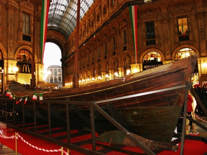 Il Leone di Caprera in Galleria Vittorio Emanuele a Milano (1)