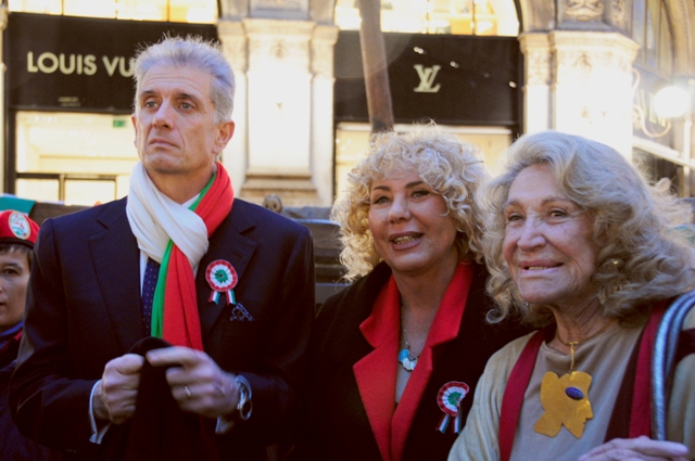 L'assessore Finazzer Flory, Serena Galvani e Marta Marzotto